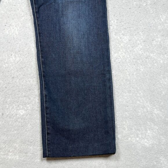 J Brand Jeans Mens 38 Black Tyler Perfect Slim Dark Rinse Cotton Blend Denim - Picture 3 of 14